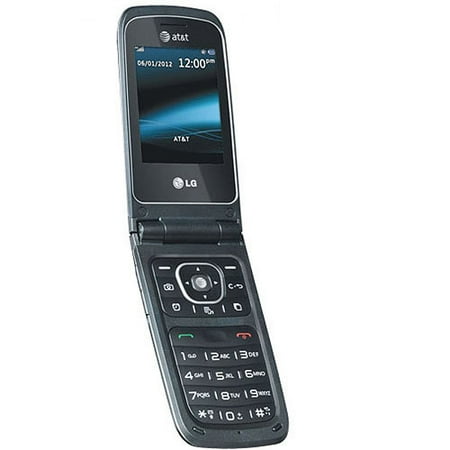 LG A340 Flip Cell Phone (Unlocked), Gray