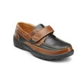 thumbnail image 2 of Dr. Comfort Mike Men's Casual Shoe: 13 X-Wide (3E/4E) Chestnut/Black Velcro, 2 of 7