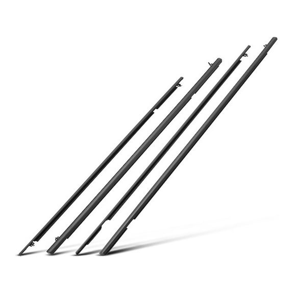 Door Window Belt Weatherstrip Kit 4 - Compatible with 2006 - 2011 Honda Civic 2007 2008 2009 2010