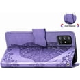 thumbnail image 4 of Compatible with Samsung Galaxy A71 5G Wallet Case for Women, Leather Flip Folio with Kickstand Magnetic and Card Holder Protective Case for Samsung Galaxy A71 5G Butterfly Violet SD, 4 of 14