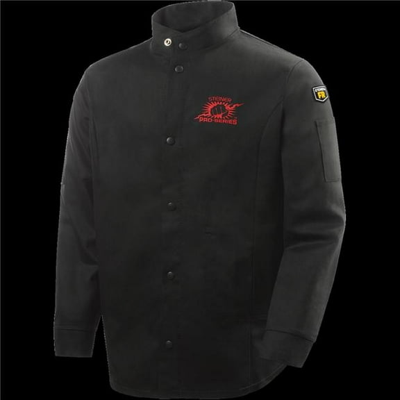 Steiner Industries  Weldlite 30 in. SPS 9 oz FR Cotton Welding Jacket, Extra Large
