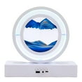 thumbnail image 1 of Lamp with Table,Decorative Night Lights Bluetooth Audio Quicksand Painting Mood Table Lamp Night Light Sleeping Lamp Decorative Gift Quicksand Ornaments Internet Popularity Table Lamp, 1 of 6