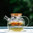 thumbnail image 4 of FONDOTIN 1Set Glass Stove Top Pot Dishwasher Safe Transparent Color Elegant, 4 of 8