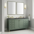 thumbnail image 6 of James Martin Vanities 305-V60d-3Csp Chicago 60" Free Standing Or Wall Mounted Double Basin, 6 of 7