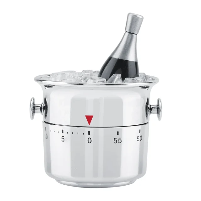 Temporizador de cocina en forma de cubo doméstico, temporizador de bobinado mecánico, temporizador