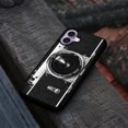 thumbnail image 4 of WIRESTER Shockproof Soft Rubber Cover Case for Apple iPhone 17 6.3" 2025, Retro Vintage Camera Zoom, 4 of 5