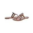 thumbnail image 3 of Tory Burch Womens Miller Patent Leather T-Strap Thong Sandals, 3 of 3