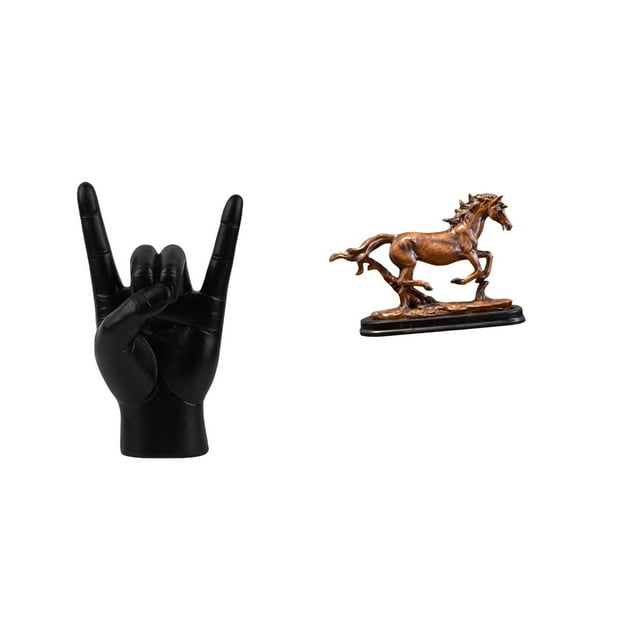 Escultura de caballo con gestos creativos de , figura artística para apartamento, dormitorio, restaurante, escritorio, decoración, sala de estar,