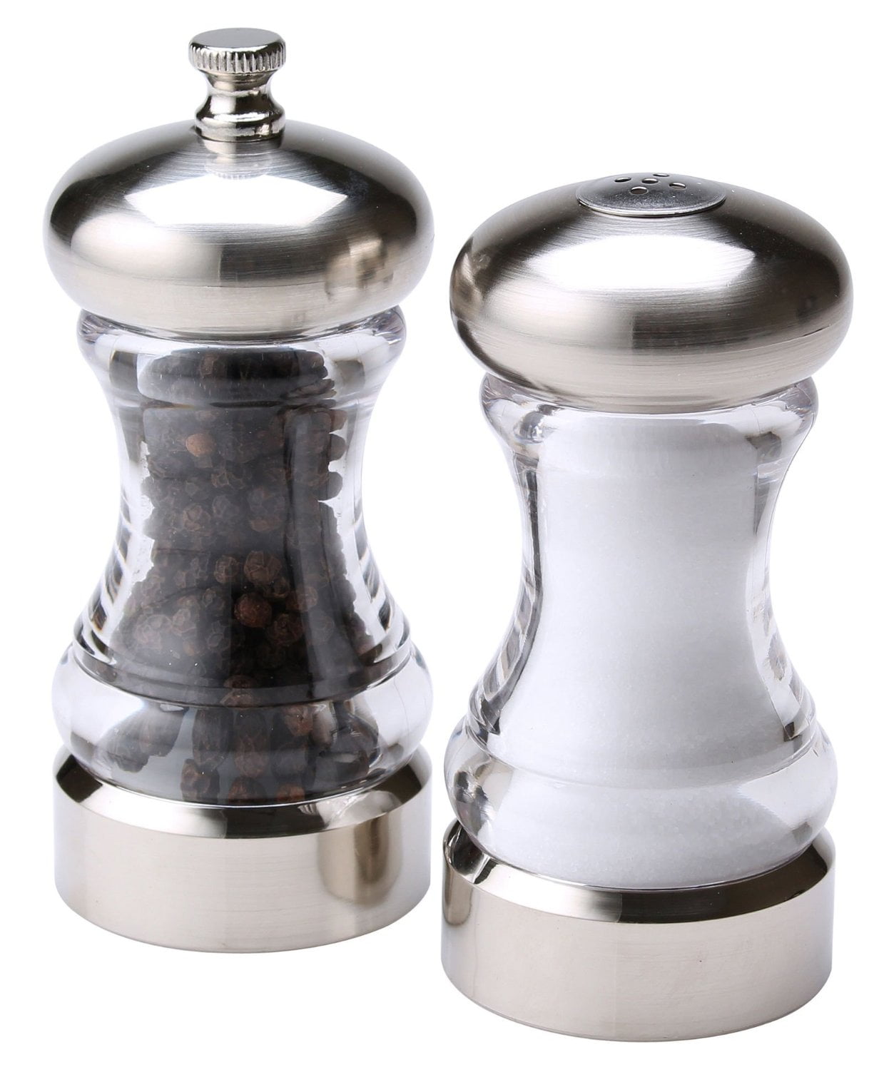 pepper mill with salt shaker on top