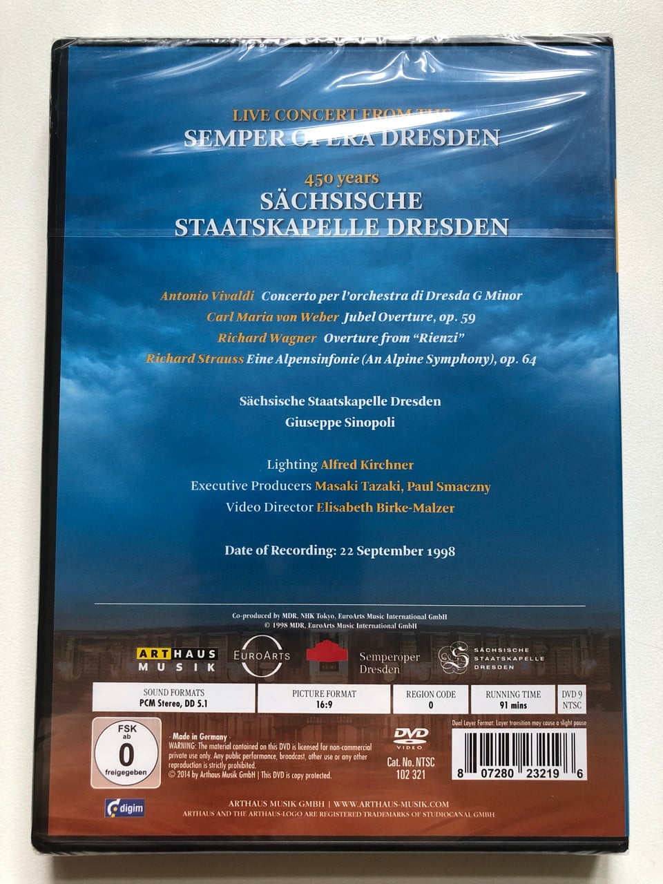 Live Concert from the Semper Opera Dresden