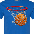 thumbnail image 4 of Inktastic Basketball Swish T-Shirt, 4 of 5