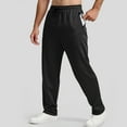 thumbnail image 2 of ZZHZGZ Sweatpants for Men Men's Sweatpants Open Bottom Athletic Jogger Pants Running Workout Gym Pants with Pockets & Adjustable Waistband Xl, 2 of 5