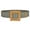 Army Green, variant on iOPQO Belt Women Elastic Woven Casual Summer Belt Stretch Skinny Belt With Wooden Buckle belt Army Green