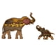 thumbnail image 4 of Estatua de elefante, diseo multicapa, seguro, duradero, detalles exquisitos, figura de elefante para dormitorio ANGGREK AH3115, 4 of 8