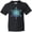 AB-Black, variant on Christmas Blue Ice Snowflake Youth T-Shirt