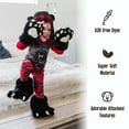 thumbnail image 6 of LazyOne Animal Paw Mittens for Adults and Kids, Bear, Costumes (Brown Mitt, Large), 6 of 7
