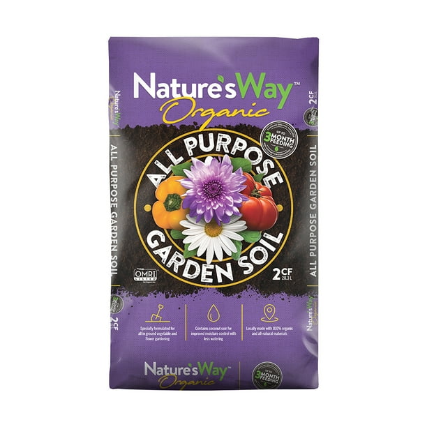 Nature S Way Organic All Purpose Garden Soil 2 Cu Ft Walmart Com Walmart Com Nature S Way Organic All Purpose Garden Soil 2 Cu Ft Walmart Com Walmart Com