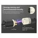 thumbnail image 4 of Paquete de 2 ReceptáCulos de Conector de Cable NEMA 5-15R Enchufe Hembra Salida de Cable de Repuesto 15 Amp 125 V 2 3 Cables, 4 of 10