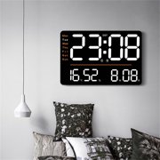 SDFGTstore Contemporary Digital Clock Multifunctional Display Temperature Sensors Count Down