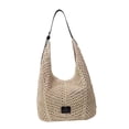 thumbnail image 4 of Bolso tote tejido para mujer, bolso tipo hobo, ideal para citas, desplazamientos y al libre., 4 of 9