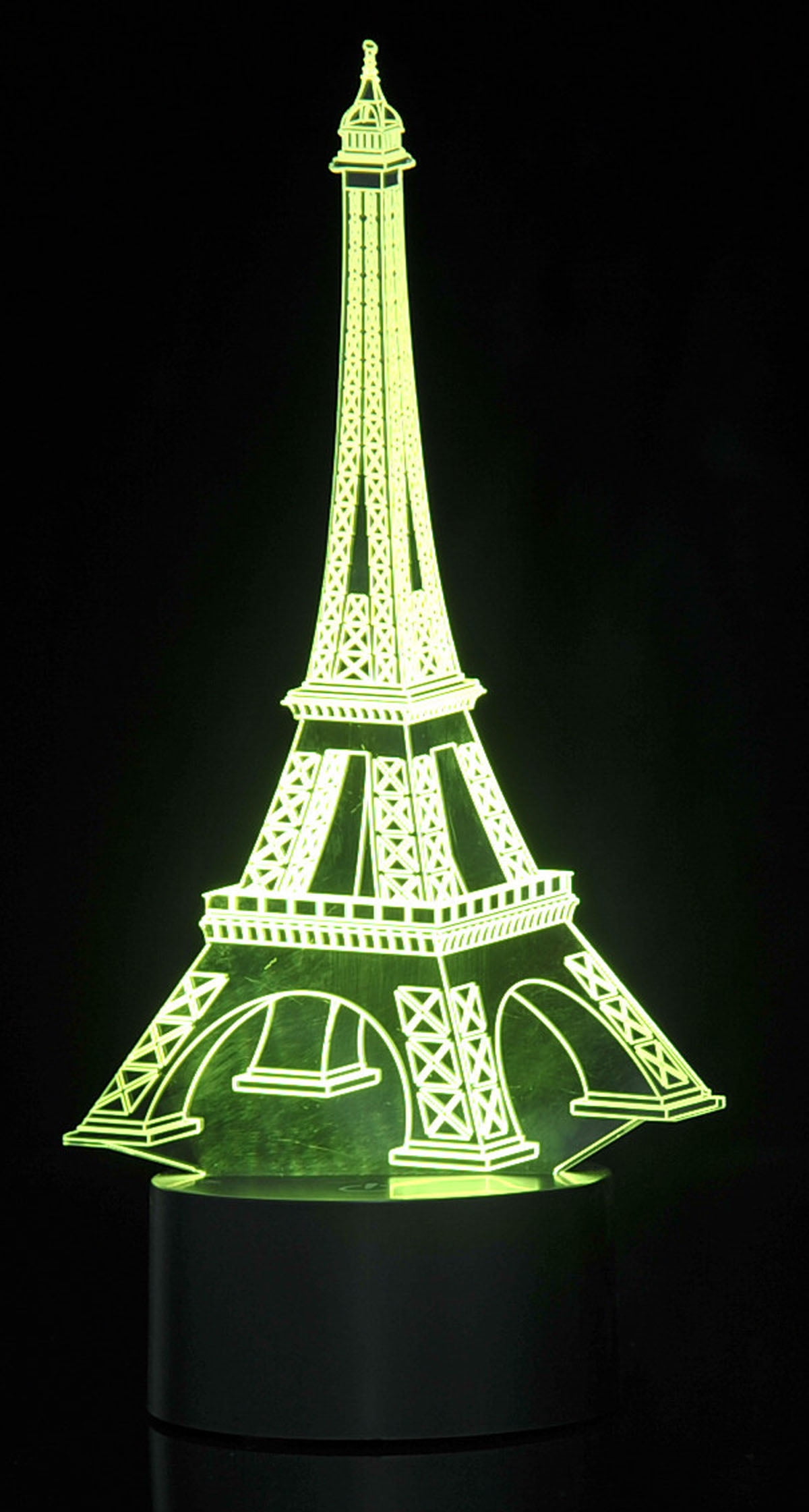 3D Eifel Tower Laser Cut Precision LED Lights Shop All Novelty Light