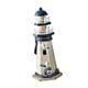 thumbnail image 5 of Adorno de faro de madera con temática de playa, figura decorativa creativa de faro Ave marina, 5 of 9