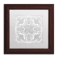 thumbnail image 2 of Trademark Fine Art "Christmas Angels" Canvas Art by Hello Angel, White Matte, Wood Frame, 2 of 4