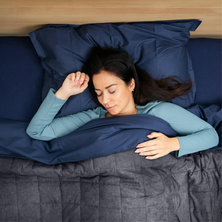 Homedics Cozy Calming Weighted Blanket Calms and Comforts 48 x 72 Walmart