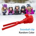 thumbnail image 2 of Divertido molde de nieve reutilizable pulgar/calabaza pala de nieve abrazaderas niños regalos juguetes deportivos JShteea El nuevo, 2 of 8