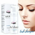 thumbnail image 4 of 50ml Eyelash Extension Shampoo And Brush Lash Foaming Cleanser For Extensions And Natural Lashes, 4 of 8