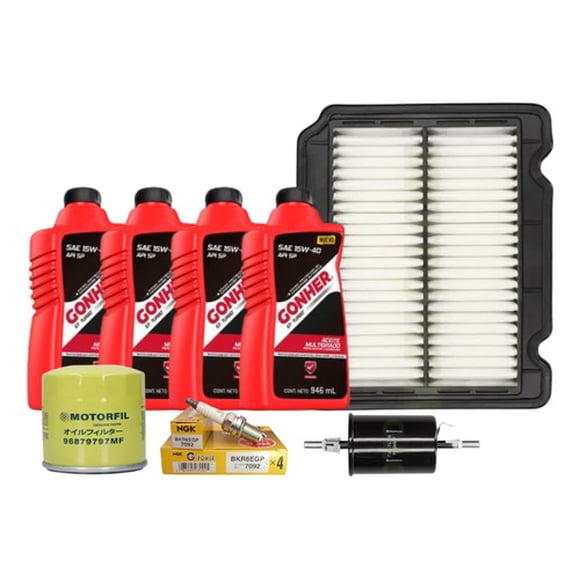 Kit De Afinacion Aveo 2009-2017 1.6 Gonher 15w40