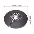 thumbnail image 3 of Unique Bargains Pipe Cover Decoration 15mm-40mm PP Escutcheon Water Pipe Drain Line Cover Black 4pcs, 3 of 6
