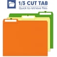 thumbnail image 3 of File Folder, 270 Pack Colored File Folder, 1/3 Cut Tab, Letter Size, Assorted 12 Colors Filing Folder for Office School Business, 3 of 7