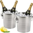 thumbnail image 1 of Cubeta para hielo 3 litros con asas cubeta para bebidas cubeta para vino refrigerador de bebidas para bar fiesta parrilla, 1 of 8