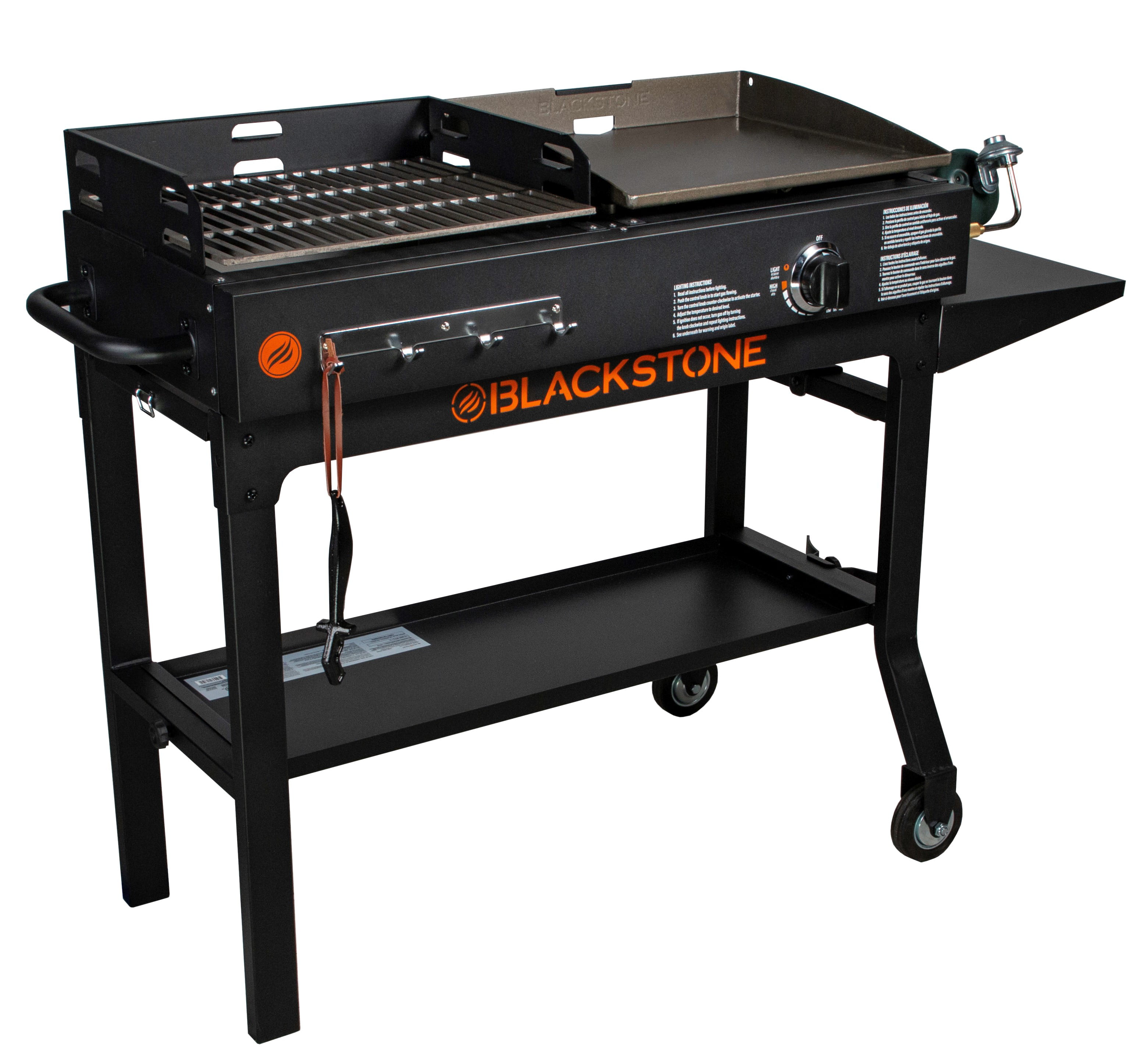 Blackstone Duo Griddle Charcoal Grill Combo Walmart Com