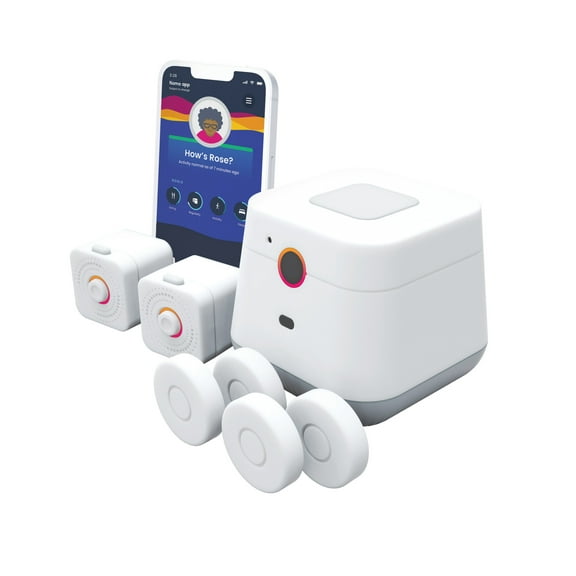 Nomo Smart Care™ Essential Care Kit – 24/7 911 Dispatch Support, Automatic Alerts, Secure Monitoring, Connected Caregiving