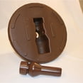thumbnail image 2 of Good Ideas Outdoor Umbrella Stand Patio Base for 1” & 1.5” Pole, Cappuccino, 2 of 8