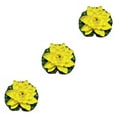 thumbnail image 1 of Inteprter EVA Artificial Lotus Color sólido Reemplazo decorativo Simulación vívida Jardín al aire libre Estanque Piscina Flor falsa Amarillo Type1 NO1, 1 of 6