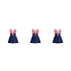 thumbnail image 1 of Jumpingount Vestido de baño para mujer Estilo casual Niñas Chinlon Traje de baño Lavable Moda Damas Traje de baño Traje de baño XL Rojo Blanco Type1 NO1, 1 of 6