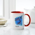 thumbnail image 6 of CafePress - Bandwing Flying Fish Mug - 11 oz Ceramic Mug - Novelty Coffee Tea Cup, 6 of 6