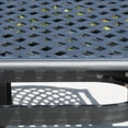 thumbnail image 2 of Caruba Outdoor Cast Aluminum Rectangle Dining Table, Black Sand, 2 of 8