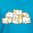 thumbnail image 3 of CafePress - Kawaii Hamster Pile T Shirt - Men's Fitted T-Shirt, 3 of 4