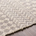 thumbnail image 6 of Hauteloom Garbutt Jute Living Room, Bedroom Area Rug - Bohemian, Transitional - Beige, Medium Gray - 5' x 7'6", 6 of 7