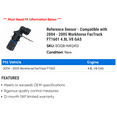 thumbnail image 2 of Reference Sensor - Compatible with 2004 - 2005 Workhorse FasTrack FT1601 4.8L V8 GAS, 2 of 2