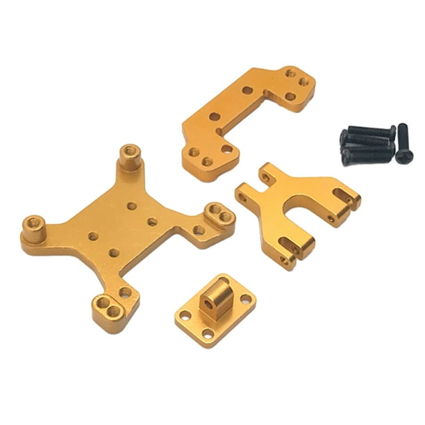 Soporte amortiguador Bewildely 1/14 para Wltoys 144001 Naranja