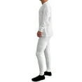 thumbnail image 3 of Ventana Men's Fleece Lined Thermal Underwear sets Winter Insulated Long John Cotton Base Layer with Top and Pants, 3 of 3