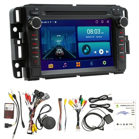 NURATIT For Chevrolet GMC Buick Chevy CarPlay Android Car Radio Stereo GPS NAVI WIFI 2GB 64G