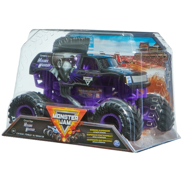 Monster Jam Mohawk Warrior 1:24 Play Vehicle for Daycare Use