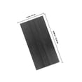 thumbnail image 2 of DEEPCRAFF 2Pcs Black Fiberglass Plates for Patio Chair Rocking Spring Replacement Parts Heavy Duty and Stable, 2 of 7