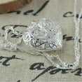thumbnail image 4 of K-KED Fashion Pretty Heart 925 Silver Necklace Pendant Clavicle Women Delicate Jewelry Gift US, 4 of 8
